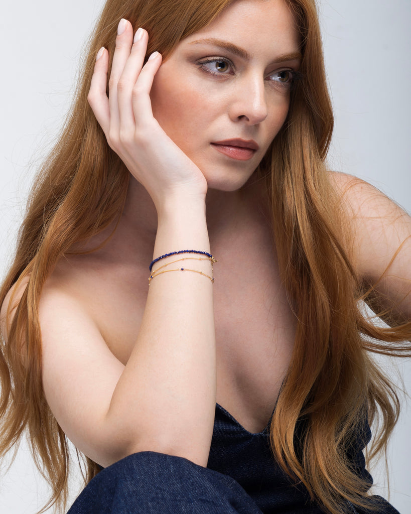 Desideri design beads bracelets.